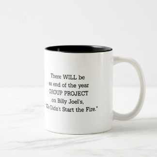 Group Project Two-Tone Coffee Mug