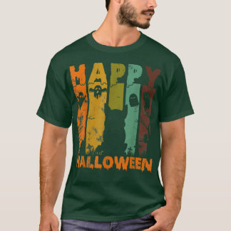 Group Pyjamas Matching Halloween Costume Retro Cor T-Shirt