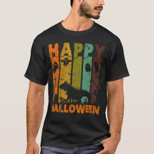 Group Pyjamas Matching Halloween Costume Retro Igu T-Shirt