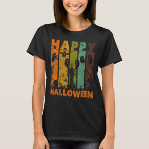 Group Pyjamas Matching Halloween Costume Retro Lob T-Shirt