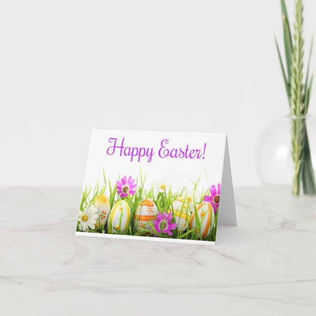 *GROUP SAYS* HAPPY EASTER/SPRINGTIME TOO CARD (Front)