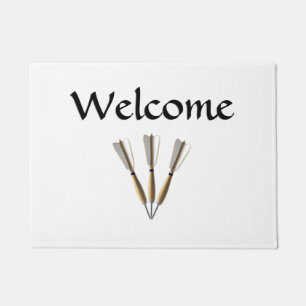 Grouped Dart Design Doormat