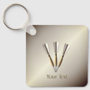 Grouped Dart Design Key Ring