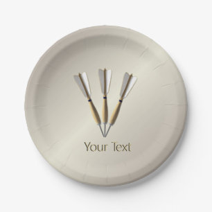 Grouped Dart Design Paper Plate