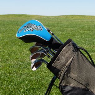 Grouper - Abstract Design - Cut out of a photo Golf Head Cover