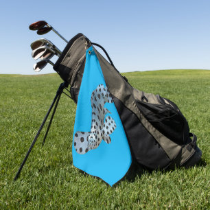 Grouper - Abstract Design - Cut out of a photo Golf Towel