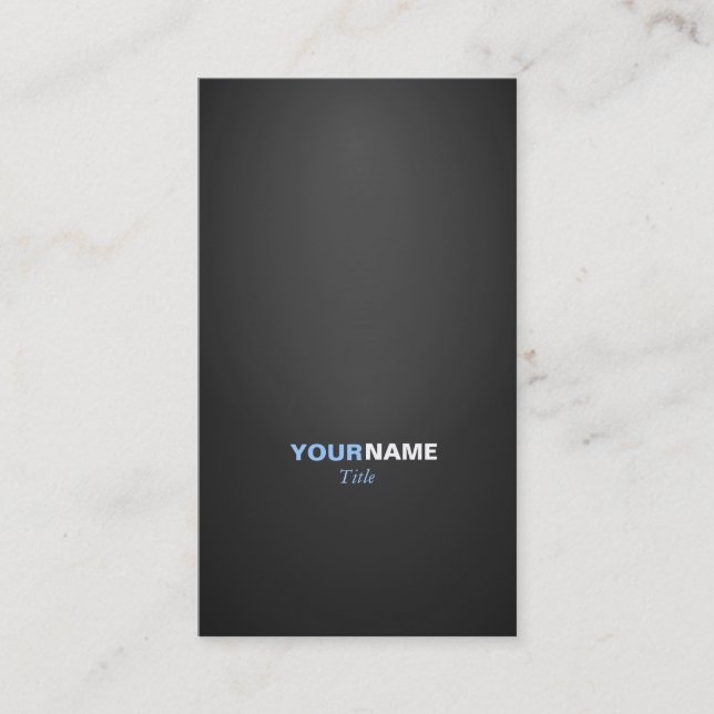 Groupon Grey Business Card (Front)