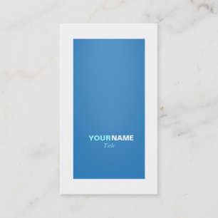 Groupon Modern Dazzling Blue Business Card