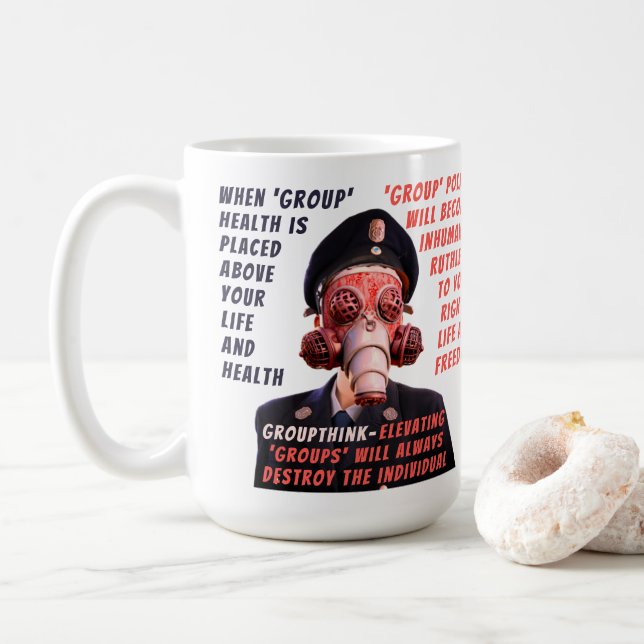 Groupthink Coffee Mug (With Donut)