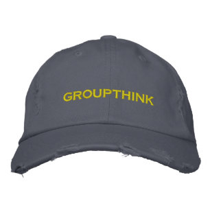groupthink embroidered hat