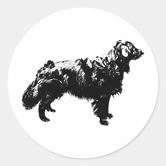Grove-Edge Sentinel Classic Round Sticker (Front)
