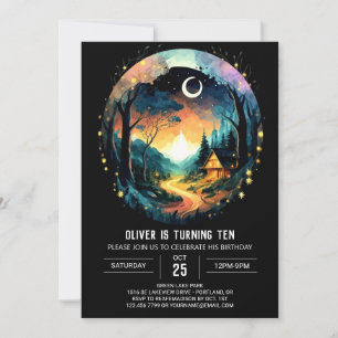 Grove Elegant Cottagecore Birthday Invitation