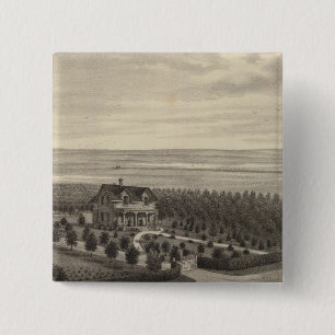 Grove Farm, Hays City, Kansas 15 Cm Square Badge