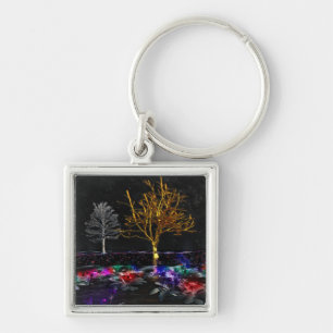 Grove of Living Gems Keychain