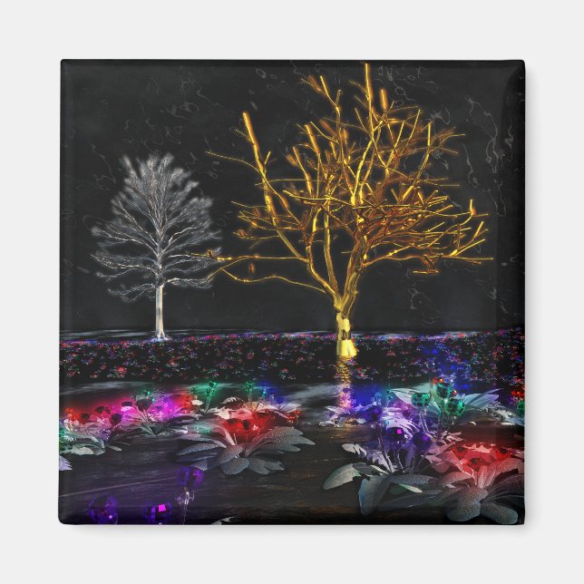 Grove of Living Gems Magnet (Front)