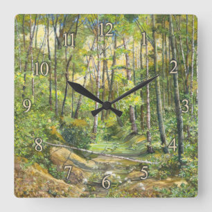 grove square wall clock