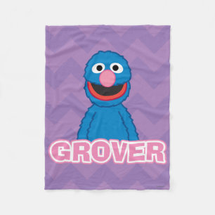 Grover Classic Style Fleece Blanket