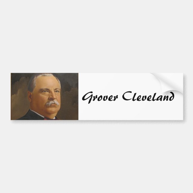 Grover Cleveland  22 &24 Bumper Sticker (Front)