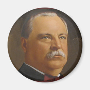 Grover Cleveland 22 &24 Magnet
