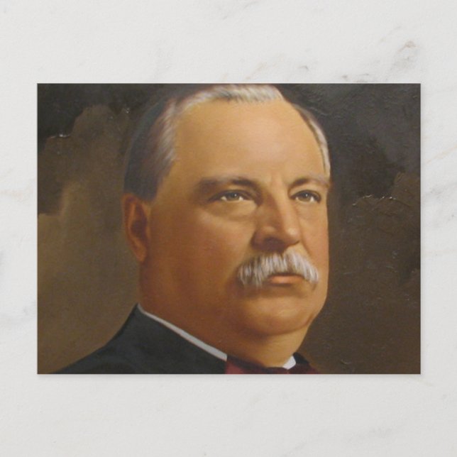 Grover Cleveland  22 &24 Postcard (Front)