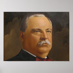Grover Cleveland  22 &24 Poster