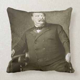 Grover Cleveland, 22nd and 24th President of th Un Cushion