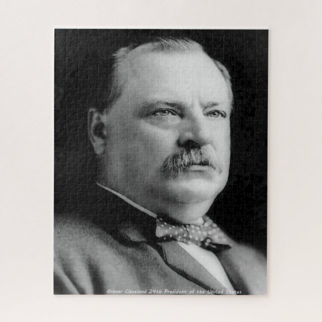 Grover Cleveland 22nd President of America. Jigsaw Puzzle (Vertical)