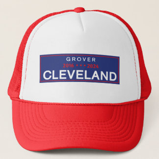 Grover Cleveland Trucker Hat - rectangle