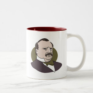 Grover Cleveland Two-Tone Coffee Mug