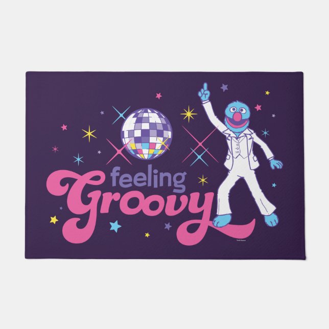Grover | Feeling Groovy Doormat (Front)