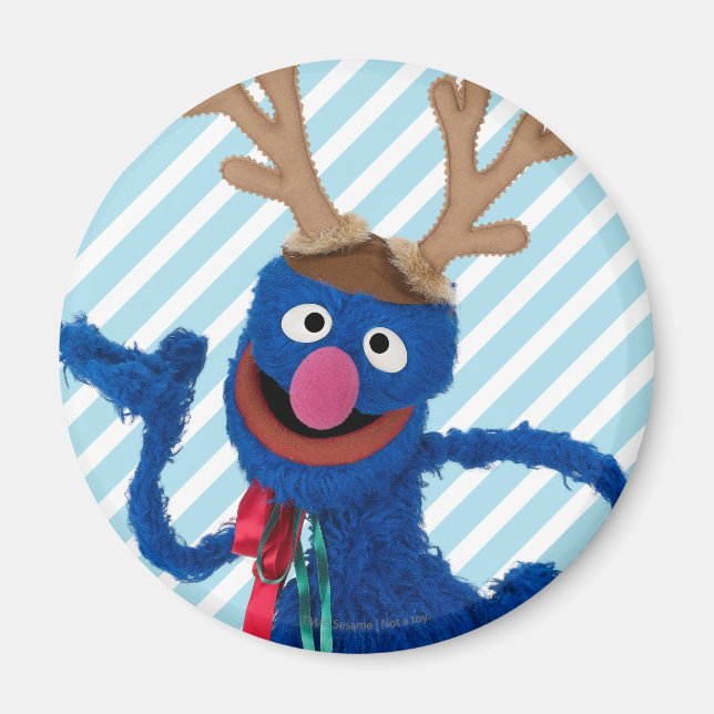 Grover Gingerbread Magnet (Front)