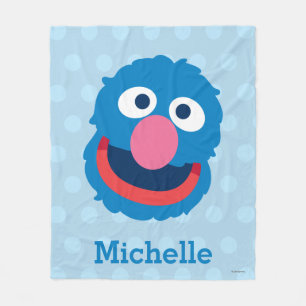 Grover Head Add Your Name Fleece Blanket