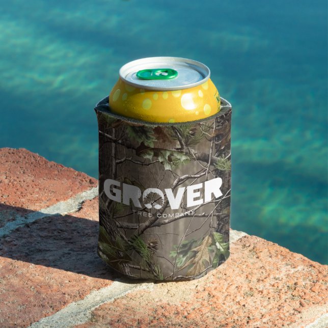 Grover Tree Company Tree Camo Can Coolers (In Situ Pool)
