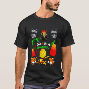 Grow A Garden Gamer Fruit Palm Monkey Pet Candy Bl T-Shirt
