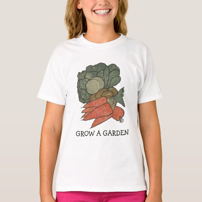 Grow a Garden - Gardening Shirt (Front)