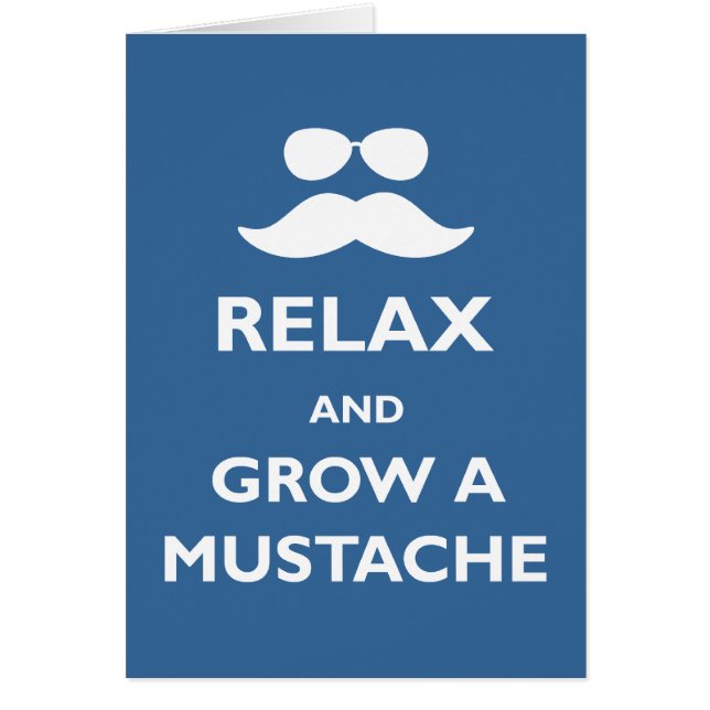 Grow a Moustache (Front)