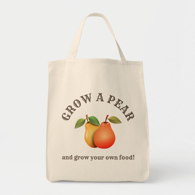 Grow a Pear bag (Front)