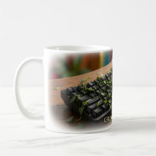 🌿 Grow Anywhere Tech Ivy Keyboard Mug