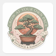 Grow At Your Own Pace - Japanese Bonsai Art Patien