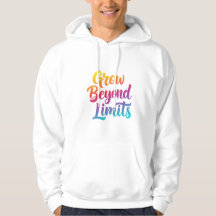 Grow Beyond Limits Motivational Quote Unisex Fit