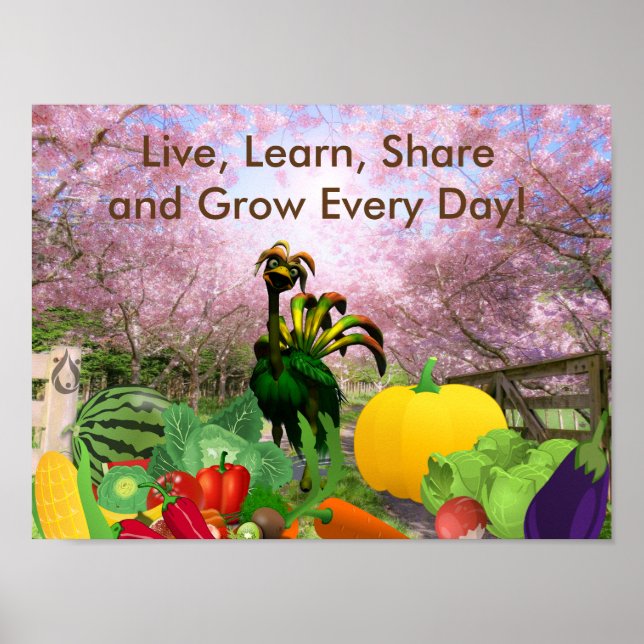 Grow Every Day Voyager Poster (Front)