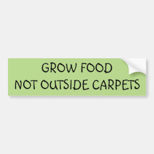 Grow Food Bumper Sticker