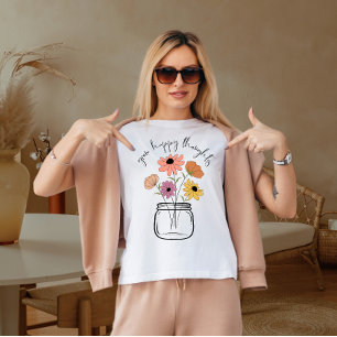 Grow happy thoughts T-Shirt