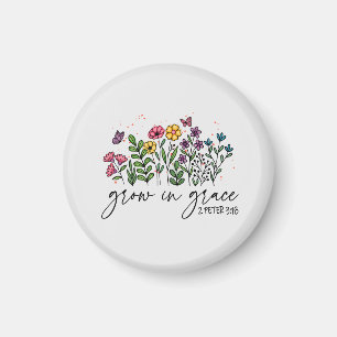 Grow in Grace Magnet