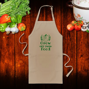 Grow my Own Long Apron