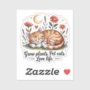 Grow Plants Pet Cats Love Life Cute Gardening