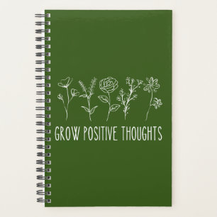 Grow Positive Thoughts Aesthetic Planner