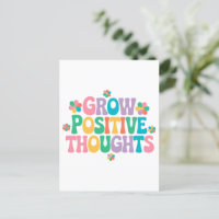 Grow Positive Thoughts – Inspirational Floral (7)