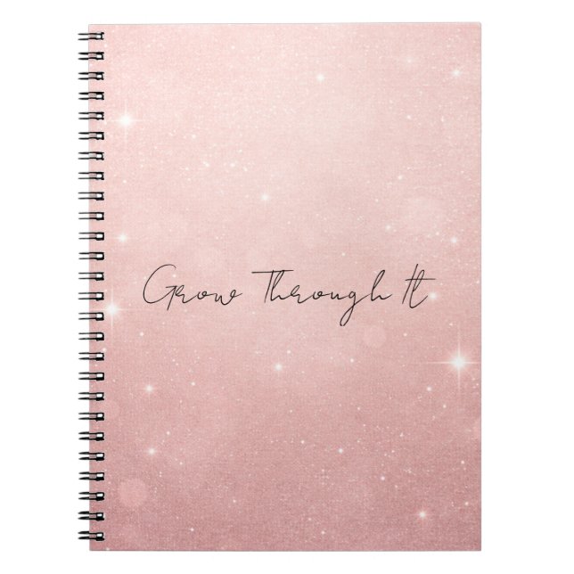 Grow Through It A Journal for Strength, Healing  (Front)