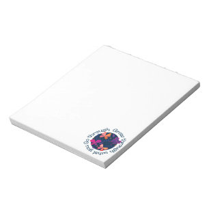 Grow Through What You Go Through Notepad
